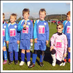 Chesterfield Junior Blues under 8s team - click to enlarge